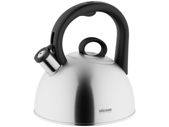 Изображение №1 | Чайник со свистком «MARIKA», 2,5 л (стальной, черный)