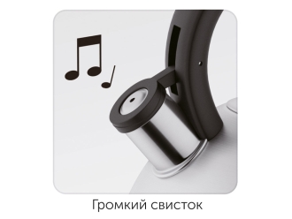 Изображение №4 | Чайник со свистком «MARIKA», 2,5 л (стальной, черный)