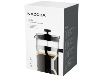 Изображение №2 | Френч-пресс «MARTIN», 1 л 1 л (стальной, черный)