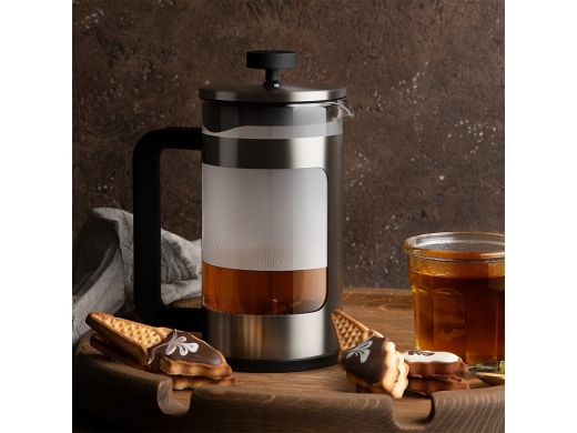 Изображение №2 | Френч-пресс «ERICH», 1 л 1 л (стальной, черный)