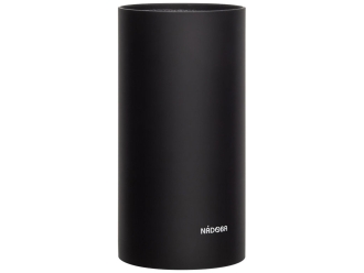 Изображение №11 | Набор из 3 кухонных ножей в универсальном блоке «UNA» (черный, серебристый)