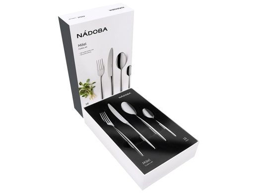 Изображение №2 | Набор столовых приборов «MISEL», 16 предметов (стальной)