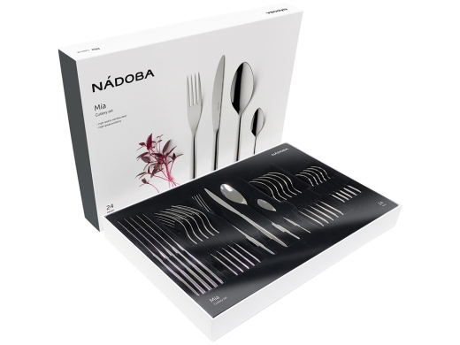 Изображение №2 | Набор столовых приборов «MIA», 24 предмета (стальной)