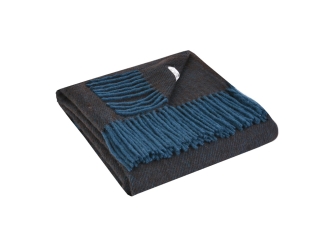 Изображение №2 | Плед «MUMBAI» (темно-синий)