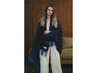 Изображение №4 | Плед «MUMBAI» (темно-синий)