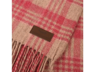 Изображение №3 | Плед «ANDES» (красный, бежевый)