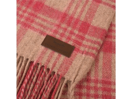 Изображение №3 | Плед «ANDES» (красный, бежевый)