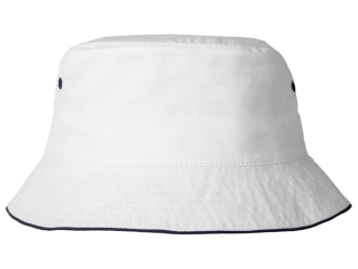 Изображение №5 | Панама «Hanoi», унисекс (белый, темно-синий)