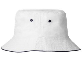 Изображение №6 | Панама «Hanoi», унисекс (белый, темно-синий)