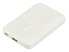 Изображение №3 | Магнитный внешний беспроводной аккумулятор «GenerIQ»,QC/PD, 10000 мАч (белый)