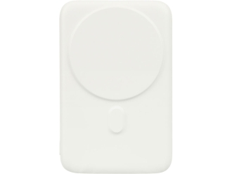 Изображение №4 | Магнитный внешний беспроводной аккумулятор «GenerIQ»,QC/PD, 10000 мАч (белый)