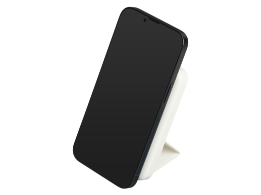 Изображение №2 | Магнитный внешний беспроводной аккумулятор «GenerIQ»,QC/PD, 10000 мАч (белый)