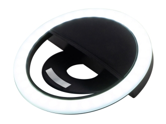 Изображение №2 | Световое кольцо для селфи «Glitter» (черный)