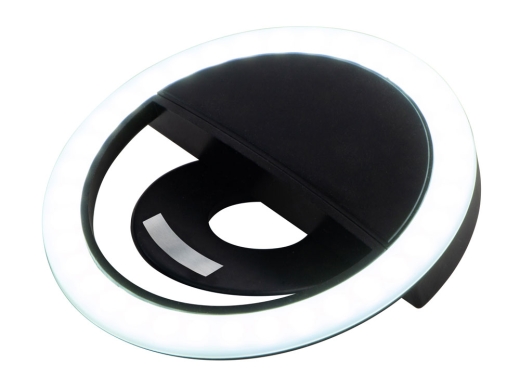 Изображение №2 | Световое кольцо для селфи «Glitter» (черный)