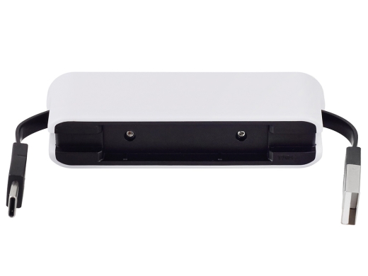 Изображение №4 | USB-хаб «Hubix» с коннектором 2-в-1 USB-C и USB-A, 2.0 (белый)