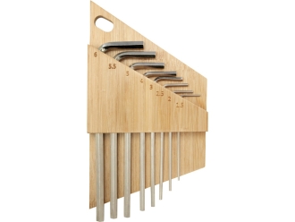 Изображение №2 | Набор инструментов «Allen» с шестигранным ключом из бамбука (натуральный)