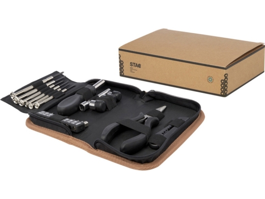 Изображение №4 | Набор инструментов с 24 предметами «Spike» (натуральный, черный)