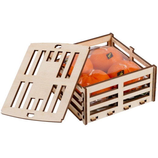 Изображение №1 | Свеча «Ящик мандаринов»