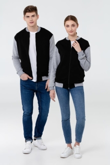 Изображение №9 | Бомбер College черный, размер XS