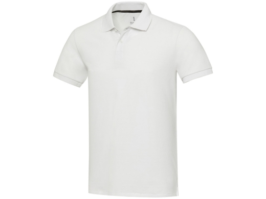 Изображение №1 | Рубашка поло «Emerald», унисекс S (белый)
