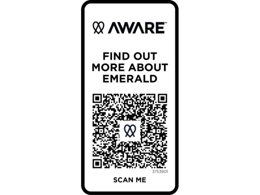 Изображение №5 | Рубашка поло «Emerald», унисекс S (белый)