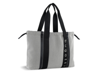 Изображение №1 | Сумка-шоппер женская «Ambra» (серый, черный)