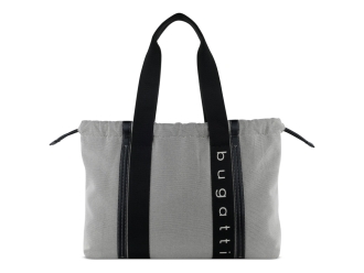 Изображение №2 | Сумка-шоппер женская «Ambra» (серый, черный)