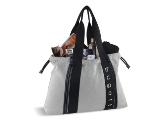 Изображение №5 | Сумка-шоппер женская «Ambra» (серый, черный)