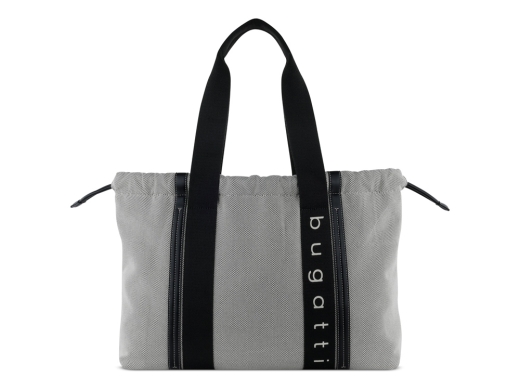 Изображение №2 | Сумка-шоппер женская «Ambra» (серый, черный)