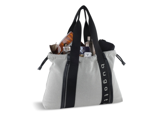 Изображение №5 | Сумка-шоппер женская «Ambra» (серый, черный)