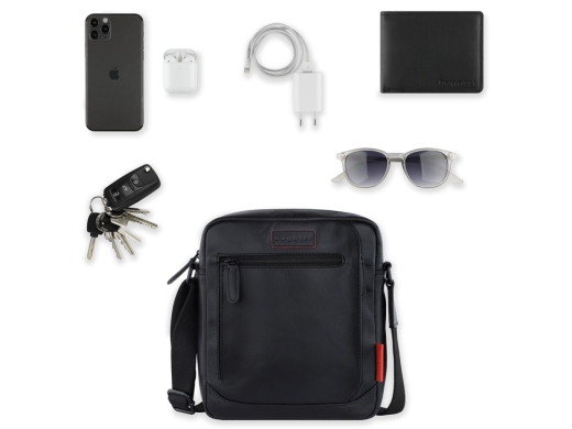 Изображение №6 | Сумка наплечная мужская «Clark» (черный)