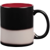 Изображение №3 | Кружка-хамелеон On Display, матовая, черная с красным