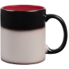 Изображение №4 | Кружка-хамелеон On Display, матовая, черная с красным