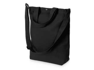 Изображение №2 | Сумка «Helfer» на кнопке с регулирующейся лямкой (черный)