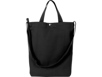 Изображение №3 | Сумка «Helfer» на кнопке с регулирующейся лямкой (черный)