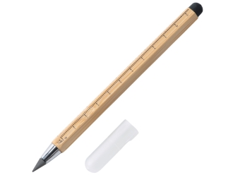 Изображение №2 | Вечный карандаш из бамбука с линейкой и стилусом «Sicily Bamboo» (натуральный)