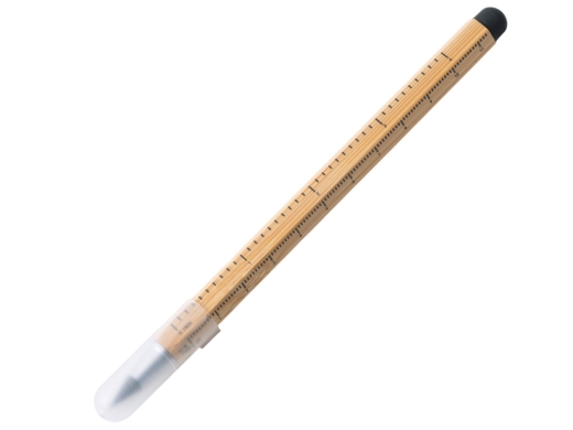 Изображение №3 | Вечный карандаш из бамбука с линейкой и стилусом «Sicily Bamboo» (натуральный)