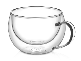 Изображение №1 | Чашка с двойными стенками «Floral» (прозрачный)