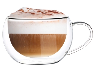 Изображение №3 | Чашка с двойными стенками «Floral» (прозрачный)