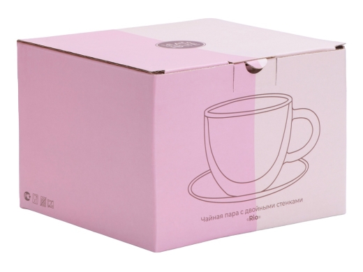 Изображение №9 | Чайная пара с двойными стенками «Rio» (прозрачный)