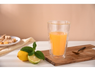 Изображение №7 | Стакан граненый с двойными стенками «Silva» (прозрачный)