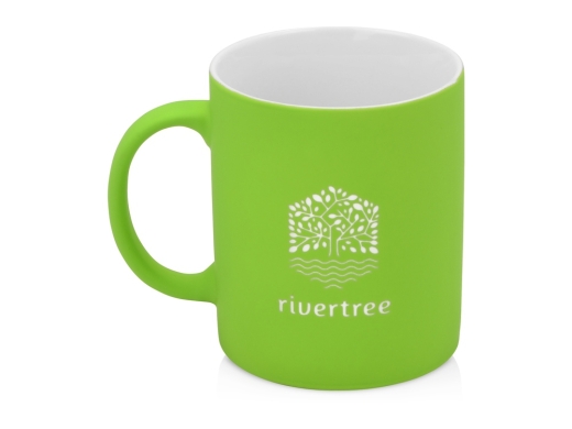 Изображение №3 | Кружка с покрытием soft-touch «Barrel of a Gum» (зеленое яблоко)