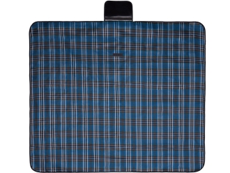 Изображение №2 | Непромокаемый плед для пикника «Fabrizio» (синий, черный)