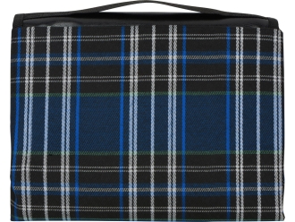 Изображение №9 | Непромокаемый плед для пикника «Fabrizio» (синий, черный)