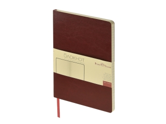 Изображение №1 | Блокнот А5 «Megapolis Flex Nebraska» (бордовый)