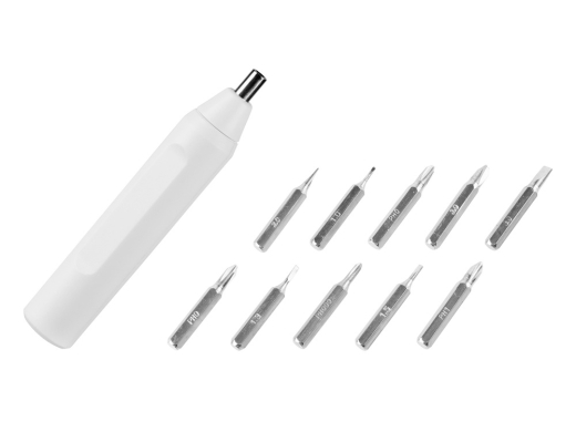 Изображение №1 | Отвертка «Drill» 10-в-1 (белый)