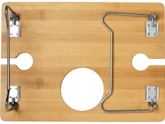 Изображение №6 | Столик бамбуковый на складных ножках «Barolo» (натуральный)