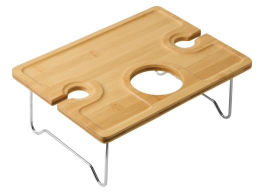 Изображение №1 | Столик бамбуковый на складных ножках «Barolo» (натуральный)