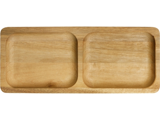 Изображение №3 | Менажница из акации с двумя секциями «Almond» (натуральный)