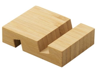 Изображение №1 | Подставка для телефона «Plix» из бамбука (натуральный)